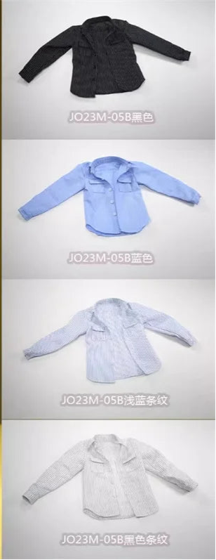 Casual Wear Open Collar Plaid Shirt & Multi Pocket Cargo Pants variety