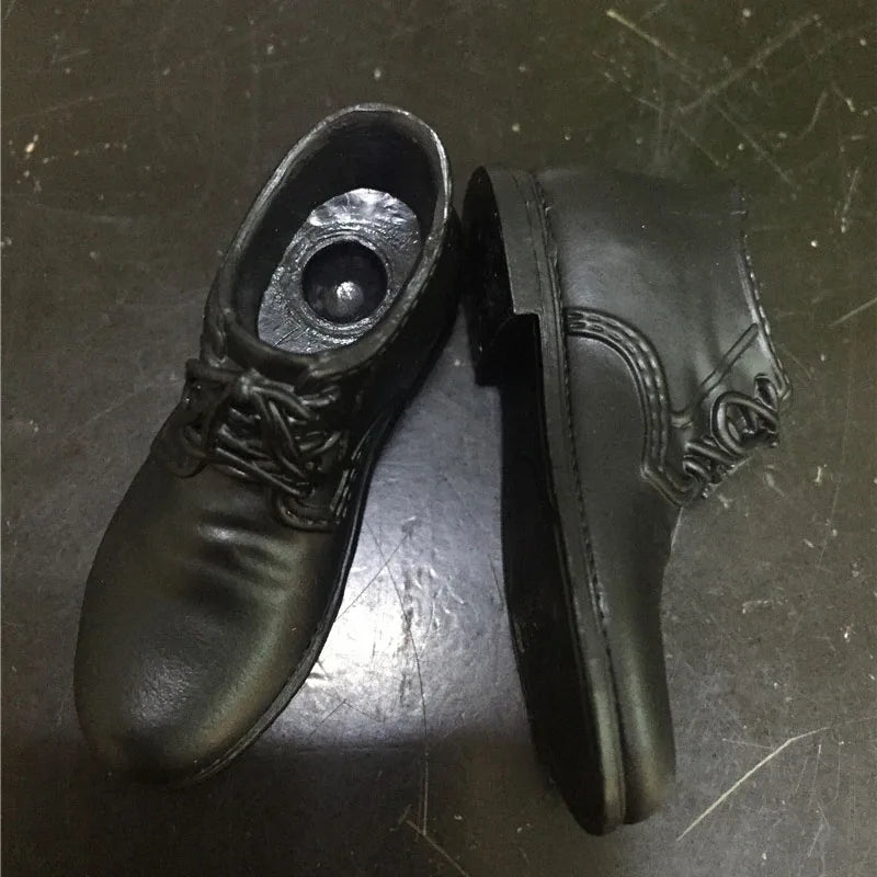 Male Leather High Upper Boot- Shoe for Detachable Feet