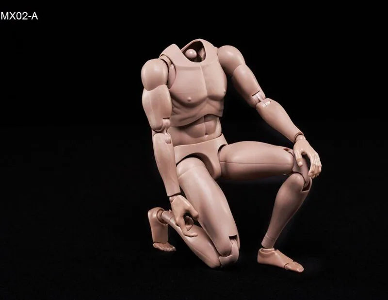 1/6 Europe Skin Male Action Figure Doll 12'' Super Flexible Joint Body