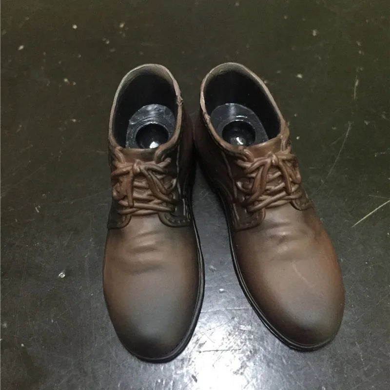 Male Leather High Upper Boot- Shoe for Detachable Feet