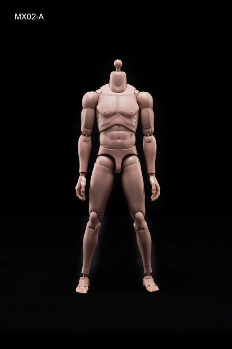 1/6 Europe Skin Male Action Figure Doll 12'' Super Flexible Joint Body