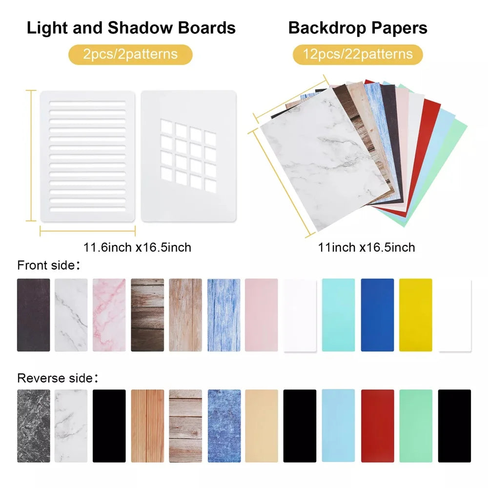 Sandy's Diorama kit 28cm×42cm 12 Double-Sided Background Paper