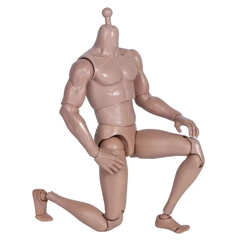 1/6 Male Normal Muscle Joint Body 12'' Flexible Body