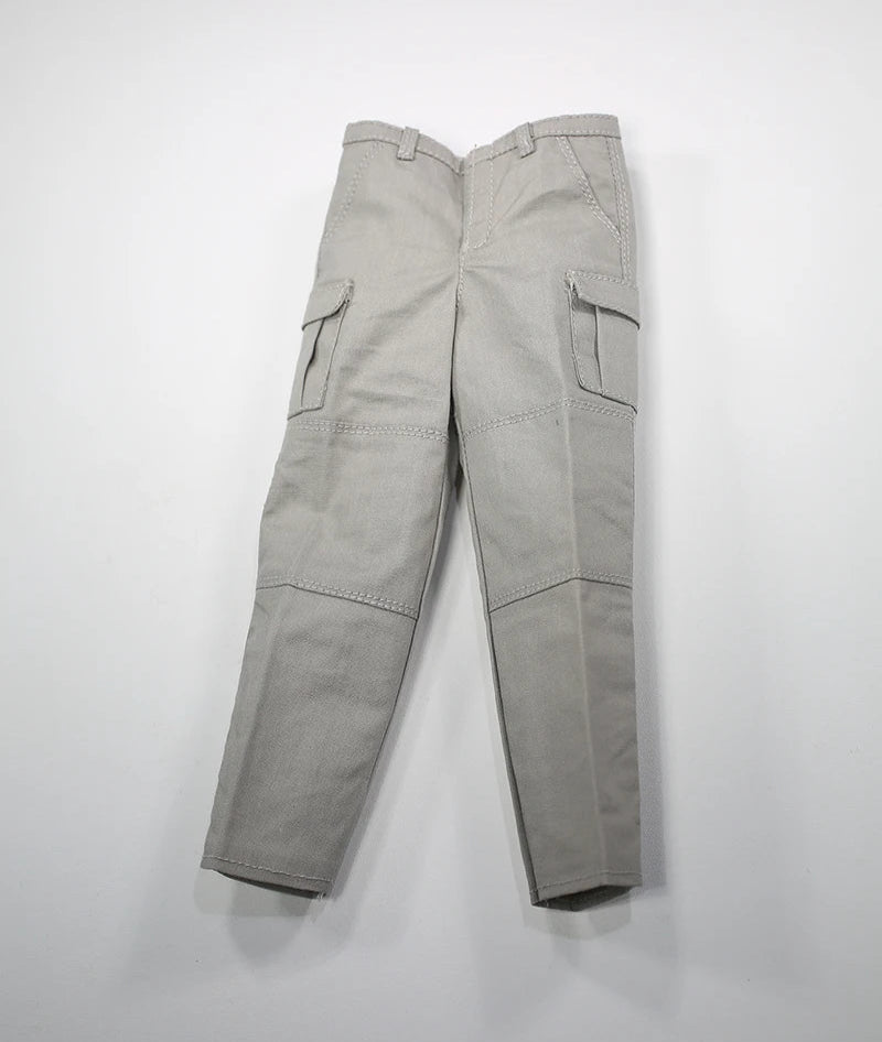 Casual Wear Open Collar Plaid Shirt & Multi Pocket Cargo Pants variety