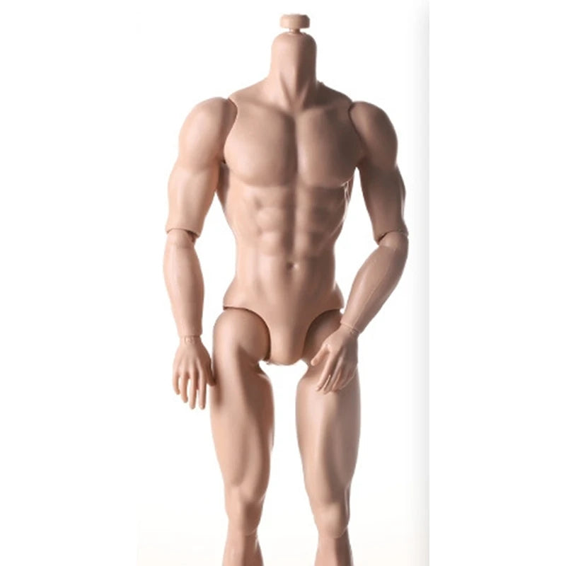 31cm Height Male Body 1/6 MJD Body Normal & Tan Skin Strong Man