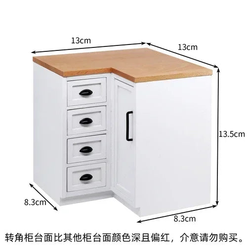 Me & My House Designer Kitchen Cabinets and Furniture 1:6