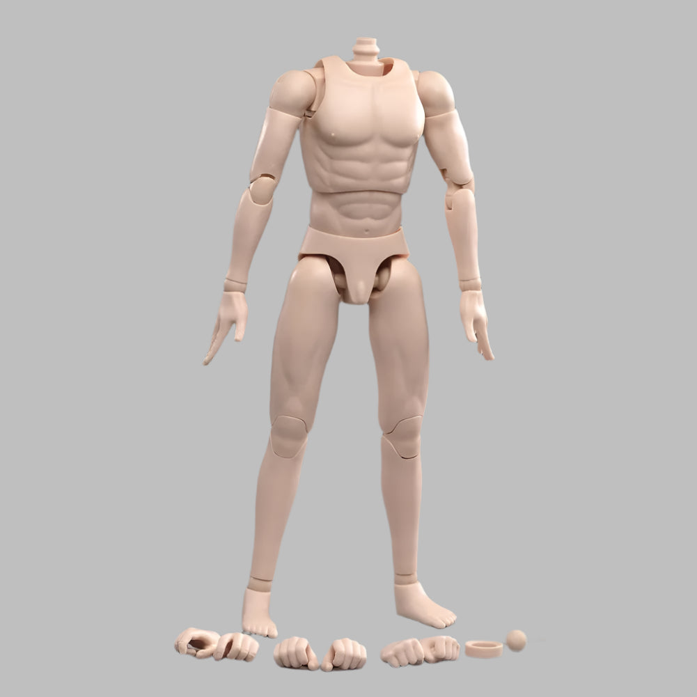 Super Flexible Joint Body with Soft Hands Feet 27cm 1:6