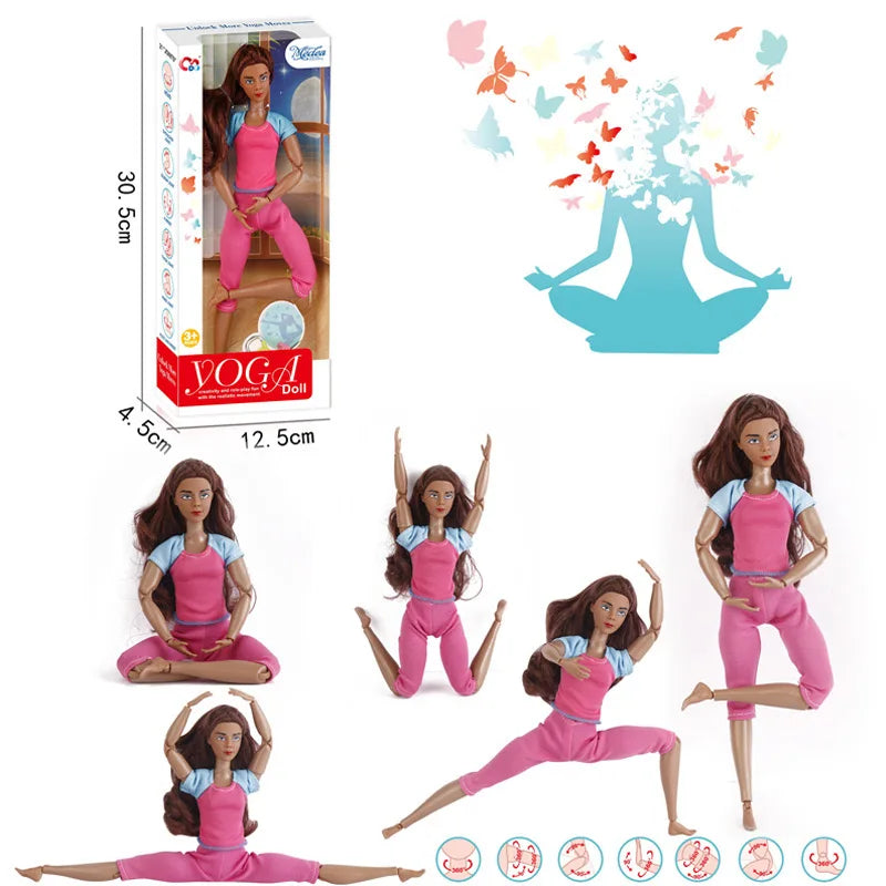 Yoga Doll fully articulated