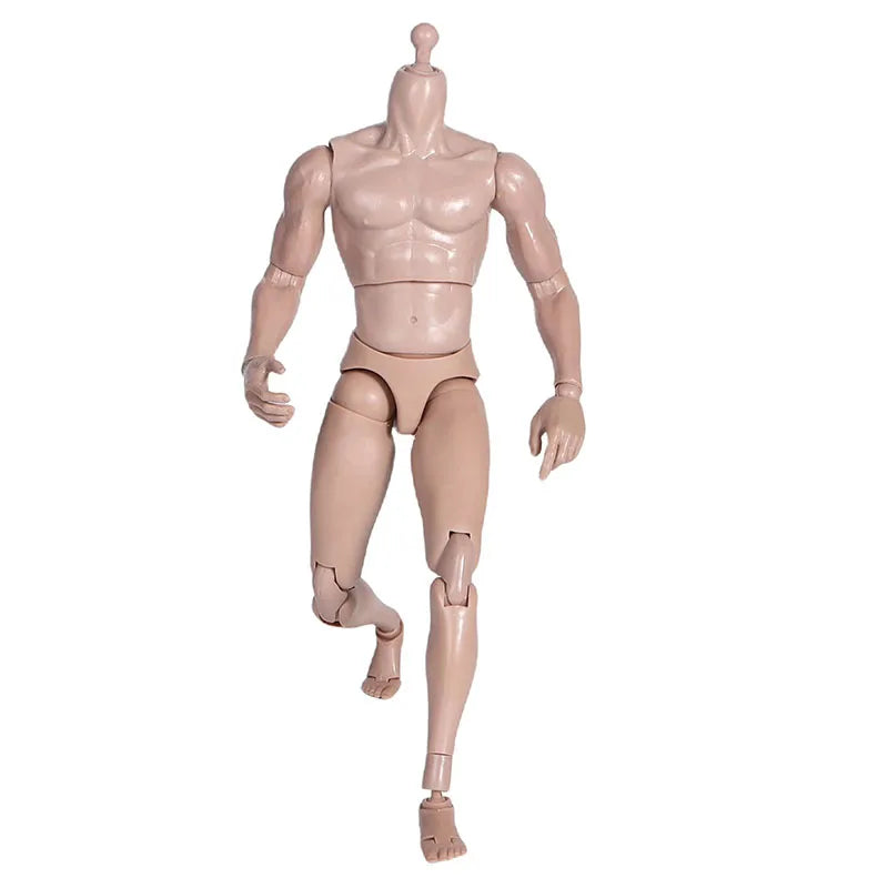 1/6 Male Normal Muscle Joint Body 12'' Flexible Body