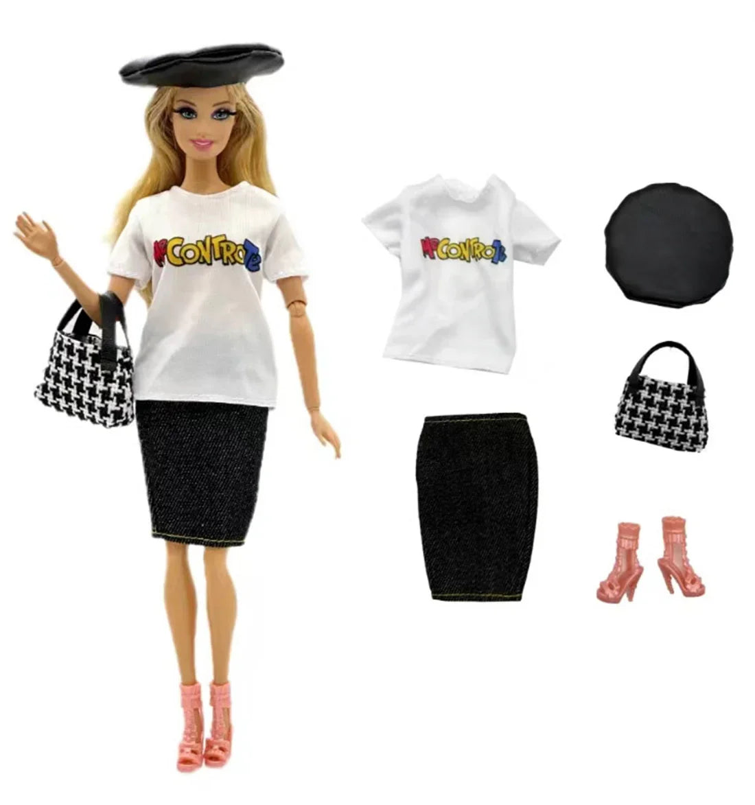 Winter selection Casual Wear +Shoes for 11.5 Inch 30cm Doll