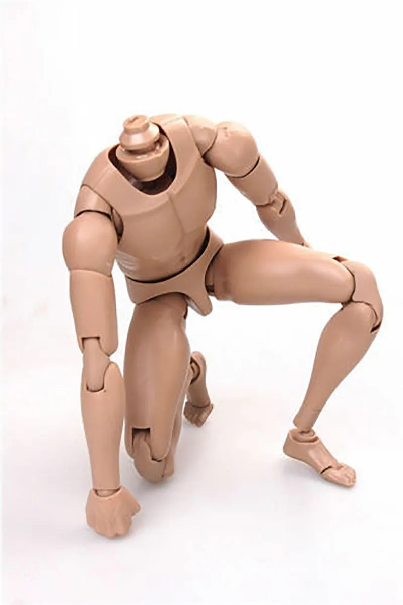 1/6 Europe Skin Male Action Figure Doll 12'' Super Flexible Joint Body