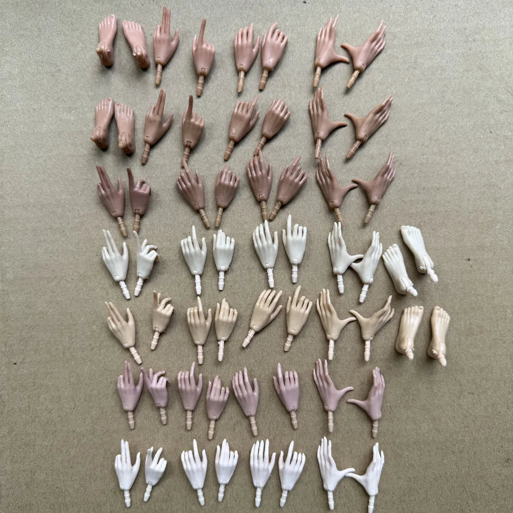 Doll Replacement Hands / Feet For 30cm Dolls
