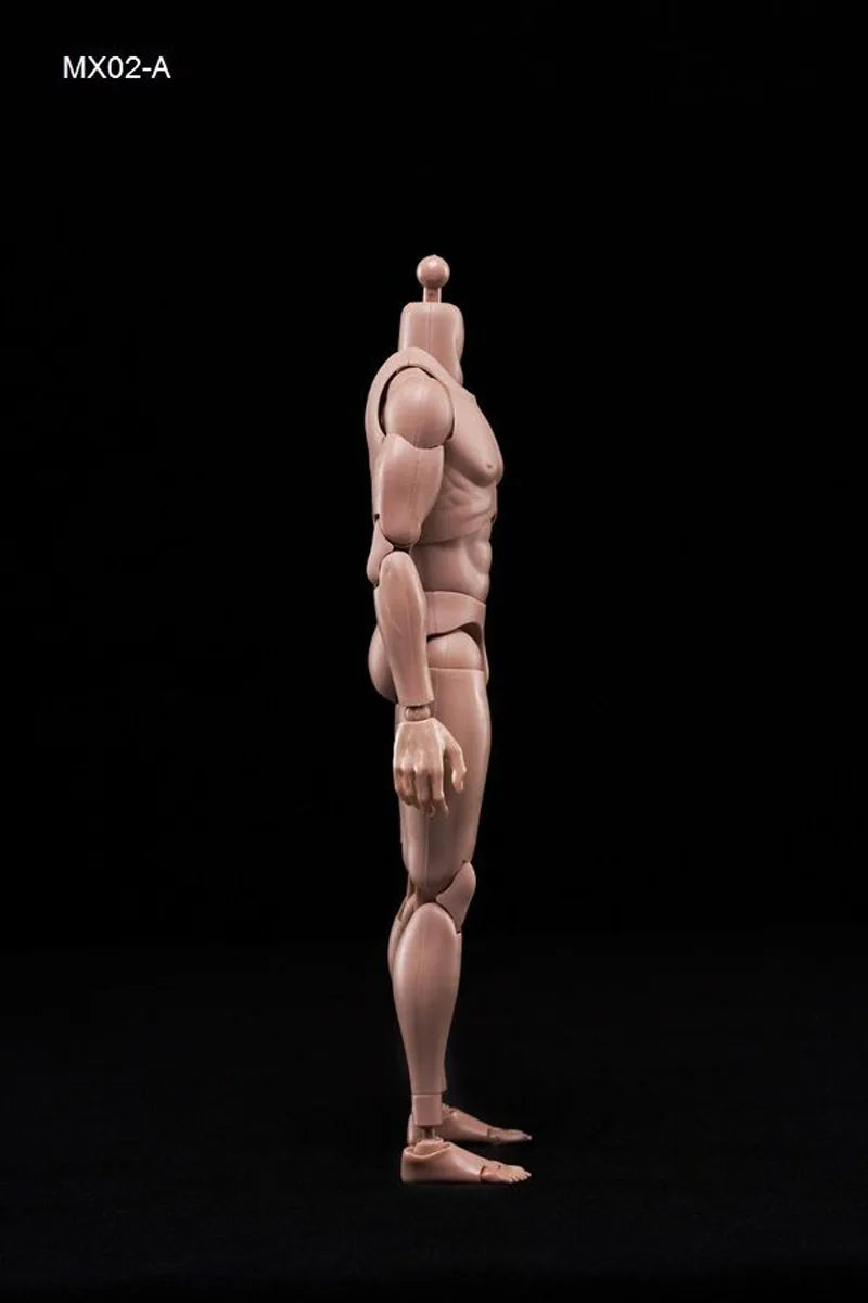 1/6 Europe Skin Male Action Figure Doll 12'' Super Flexible Joint Body