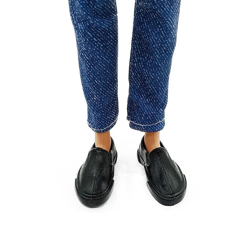 4 Pairs/bag 30cm Male Doll's Shoes 1/6 Accessories