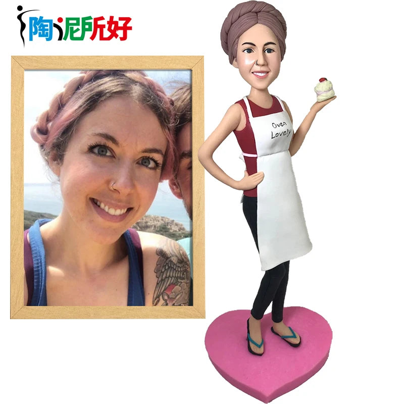 Clay Doll Figurines Customized 3d Sculptures Figurines.