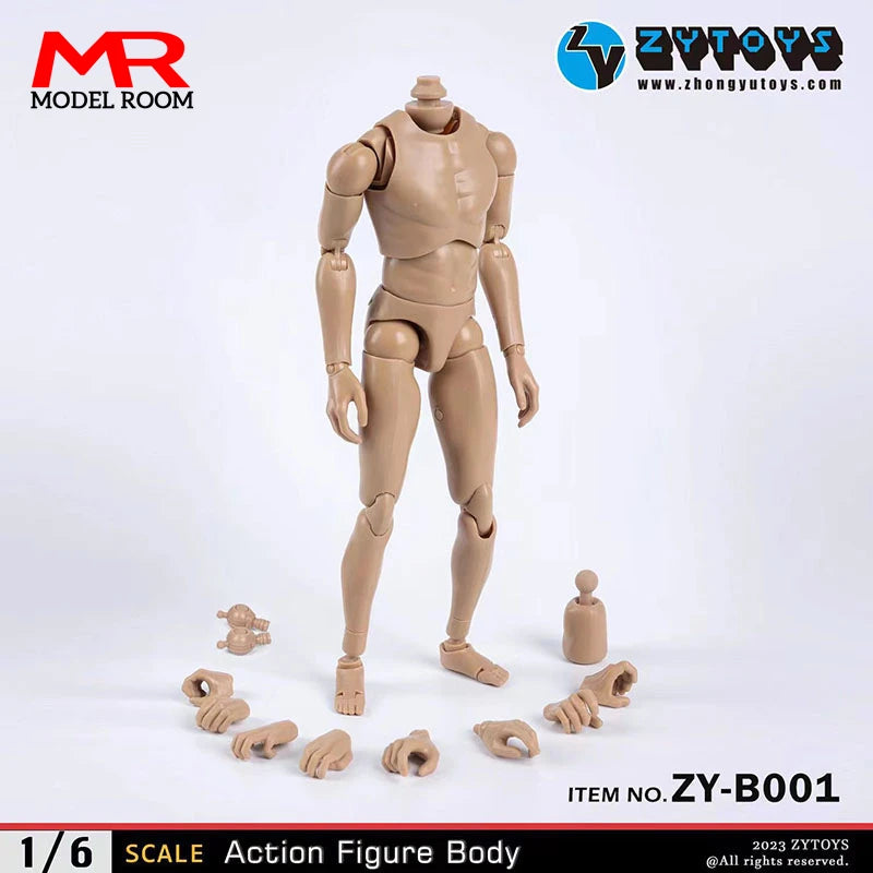 1/6 Joint Body 25.5cm Male Flexible