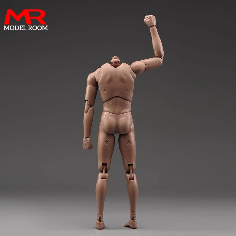 1/6 Male Normal Muscle Joint Body 12'' Flexible Body
