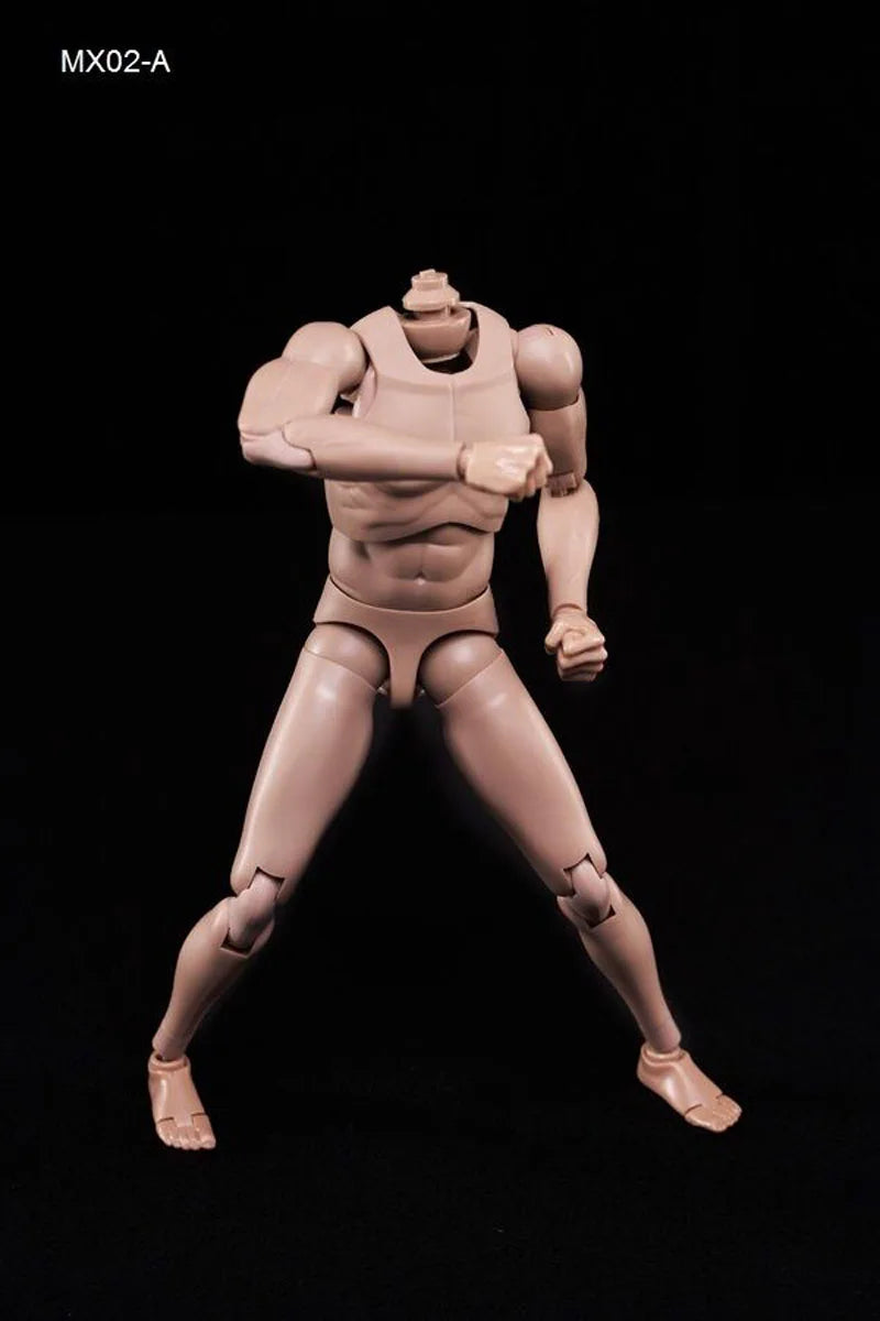 1/6 Europe Skin Male Action Figure Doll 12'' Super Flexible Joint Body