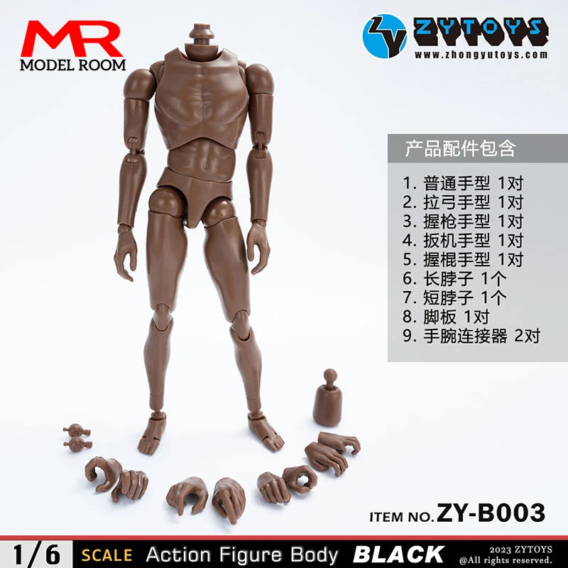 1/6 Joint Body 25.5cm Male Flexible