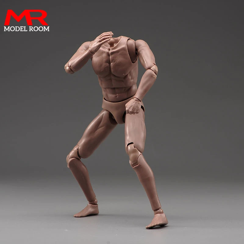 1/6 Male Normal Muscle Joint Body 12'' Flexible Body