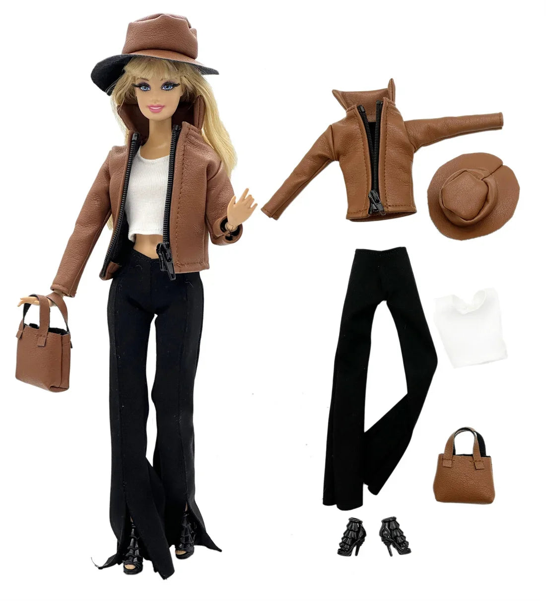 Winter selection Casual Wear +Shoes for 11.5 Inch 30cm Doll