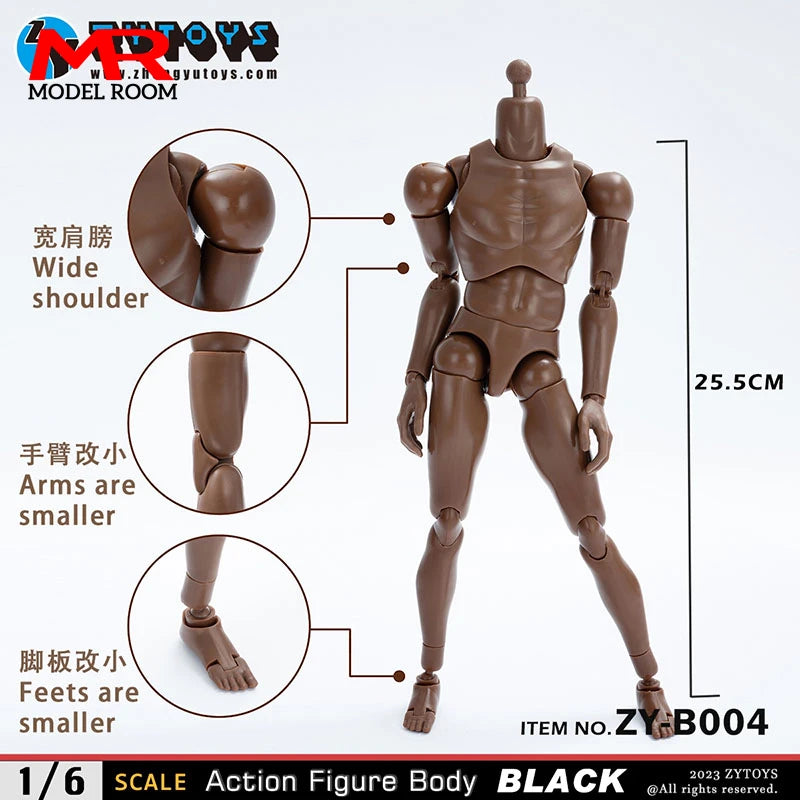 1/6 Joint Body 25.5cm Male Flexible