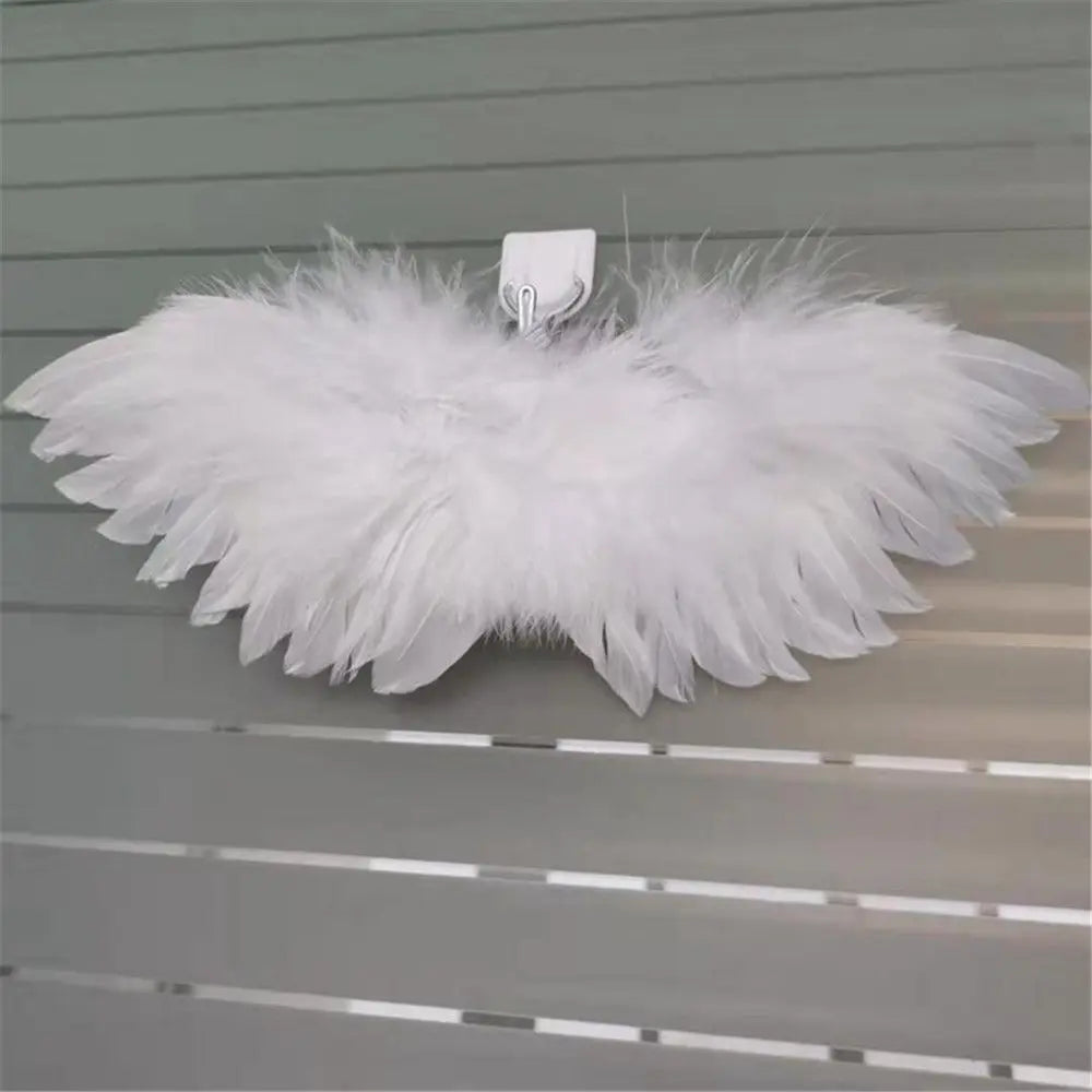 Tallulah White / Black Model Mini Feather Wing 1/6 Doll