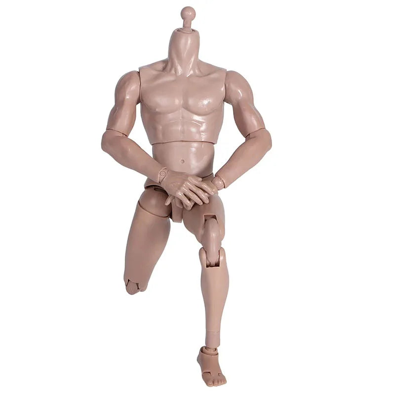 1/6 Male Normal Muscle Joint Body 12'' Flexible Body