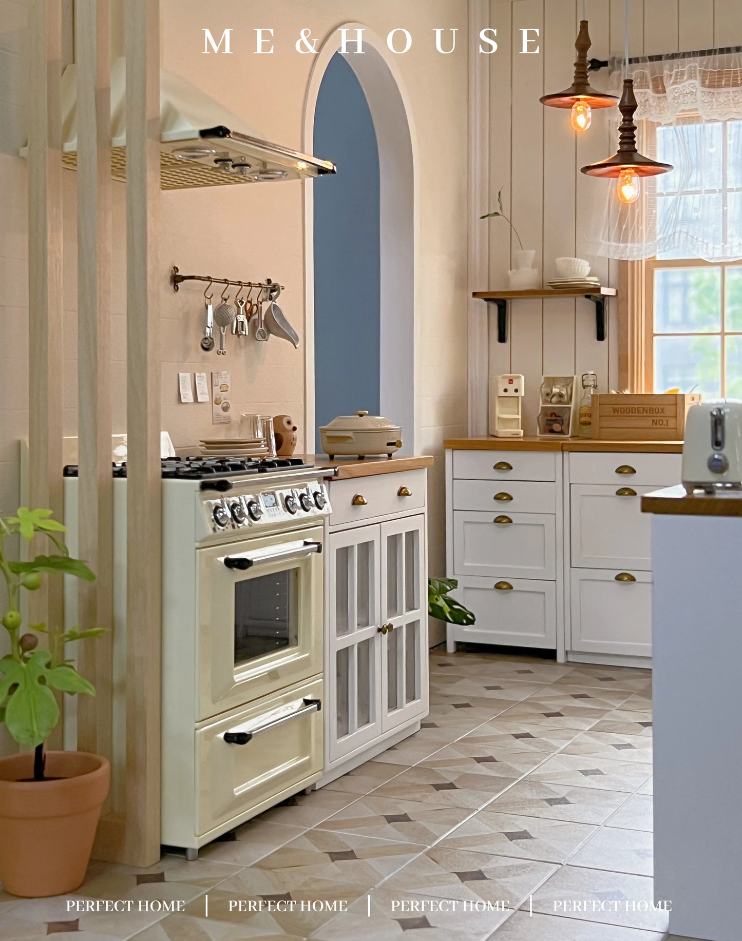 1/6 Kitchen Stove Oven Cooking Bench