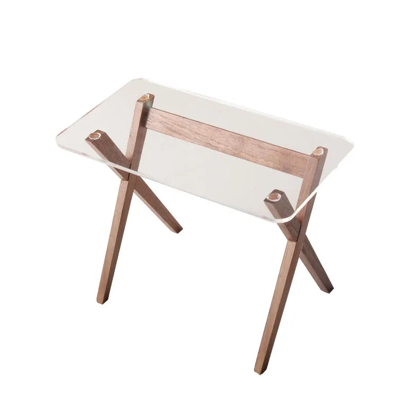 Galaxy Transparent table top, Wood Chair selection