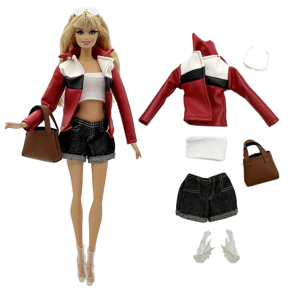 Winter selection Casual Wear +Shoes for 11.5 Inch 30cm Doll
