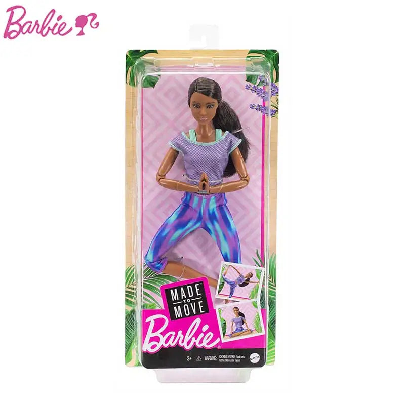 Barbie fitness exercise combination multi-joint movable yoga doll