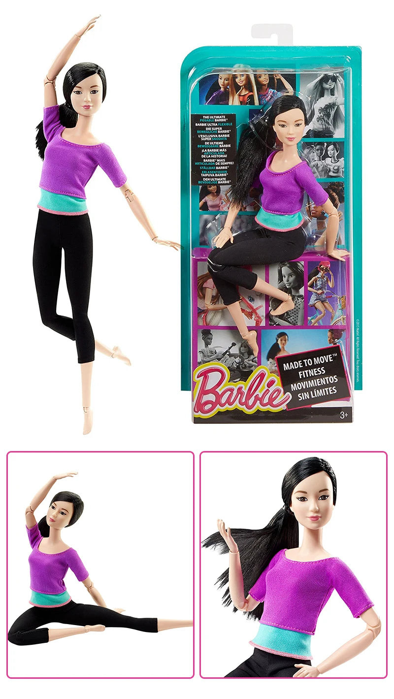 Barbie Dolls Made To Move 22 Joints Articulated