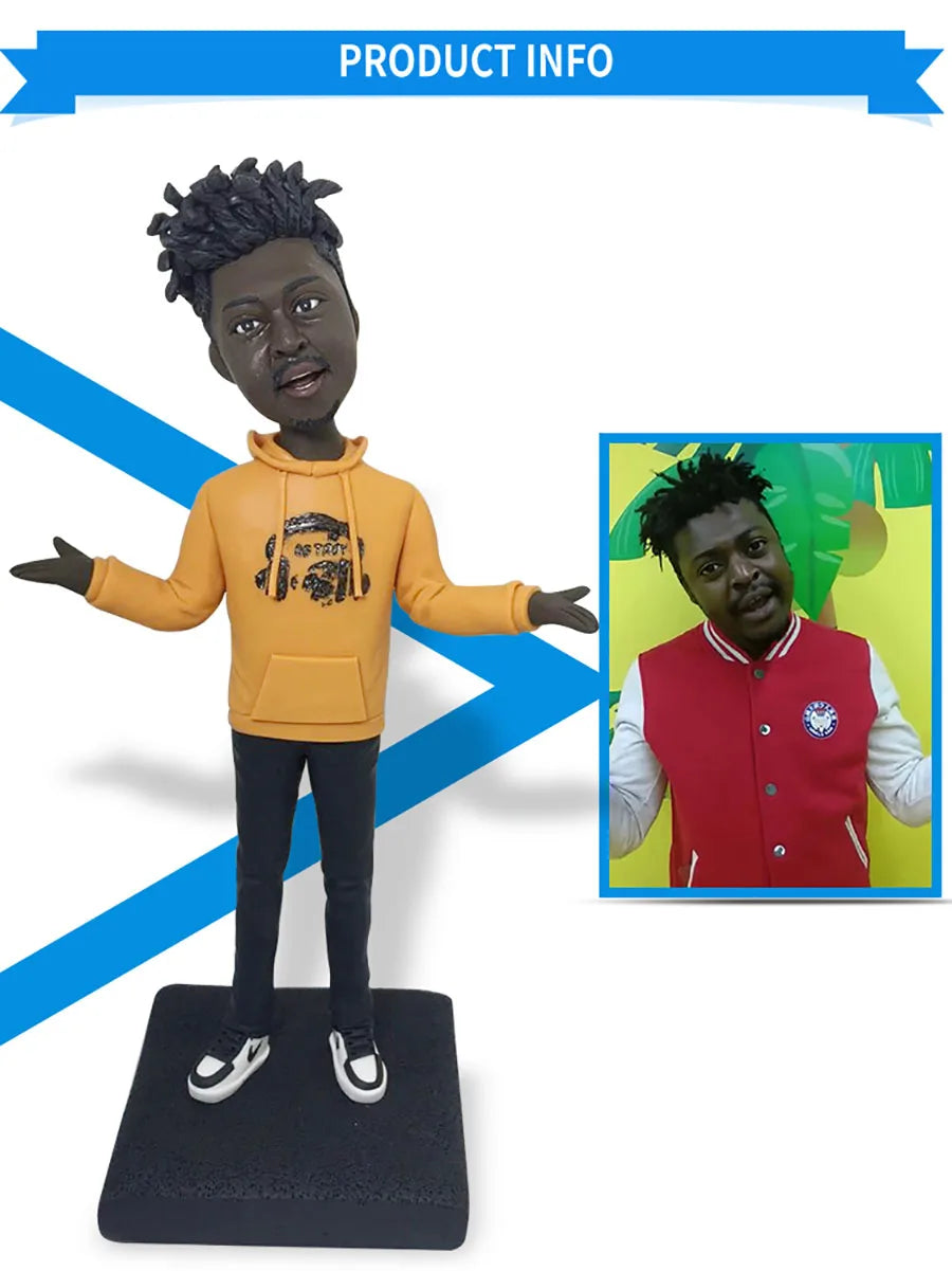 Clay Doll  Figurines Customized 3d Sculptures Figurines.