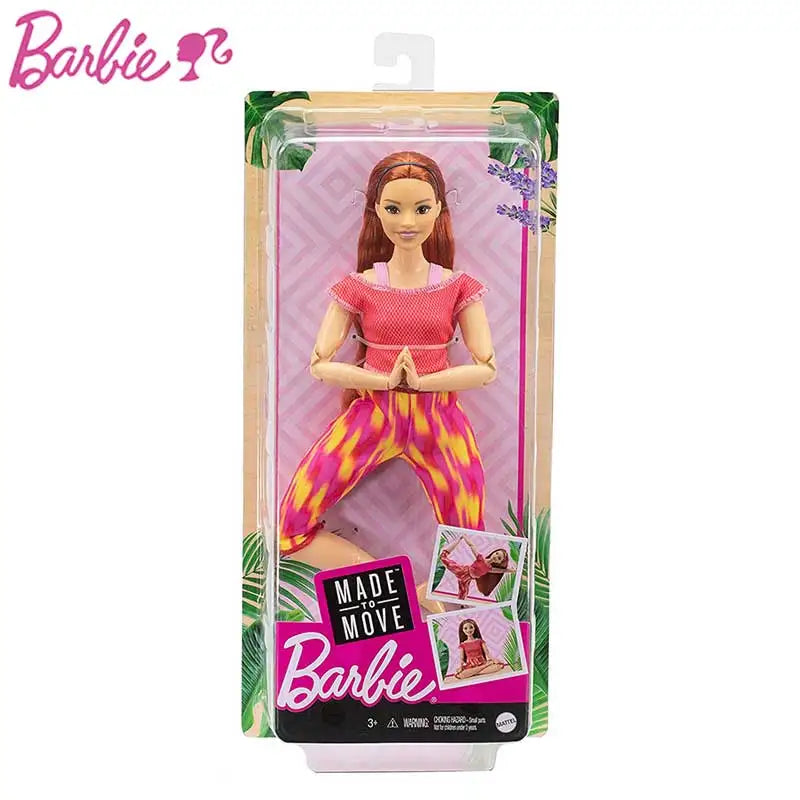 Barbie fitness exercise combination multi-joint movable yoga doll