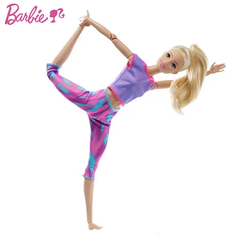 Barbie fitness exercise combination multi-joint movable yoga doll