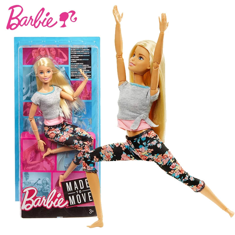 Barbie fitness exercise combination multi-joint movable yoga doll