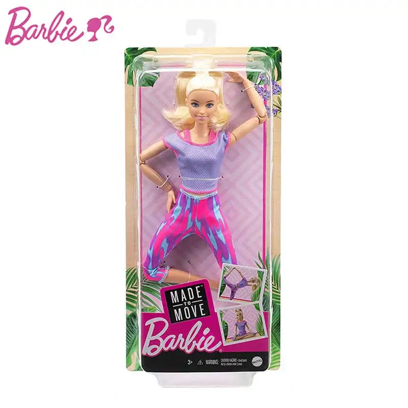 Barbie fitness exercise combination multi-joint movable yoga doll