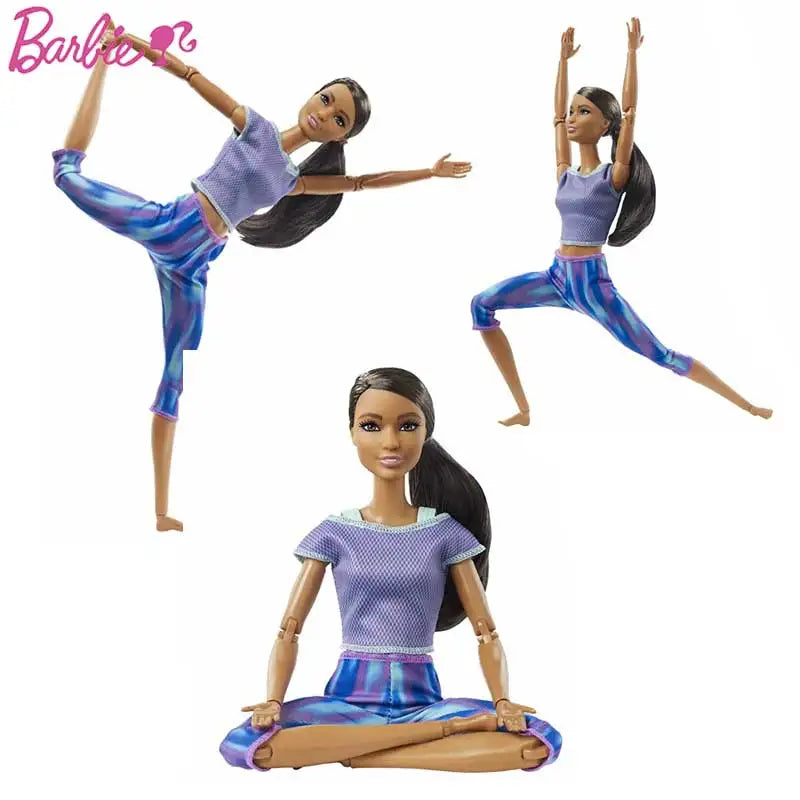 Barbie fitness exercise combination multi-joint movable yoga doll