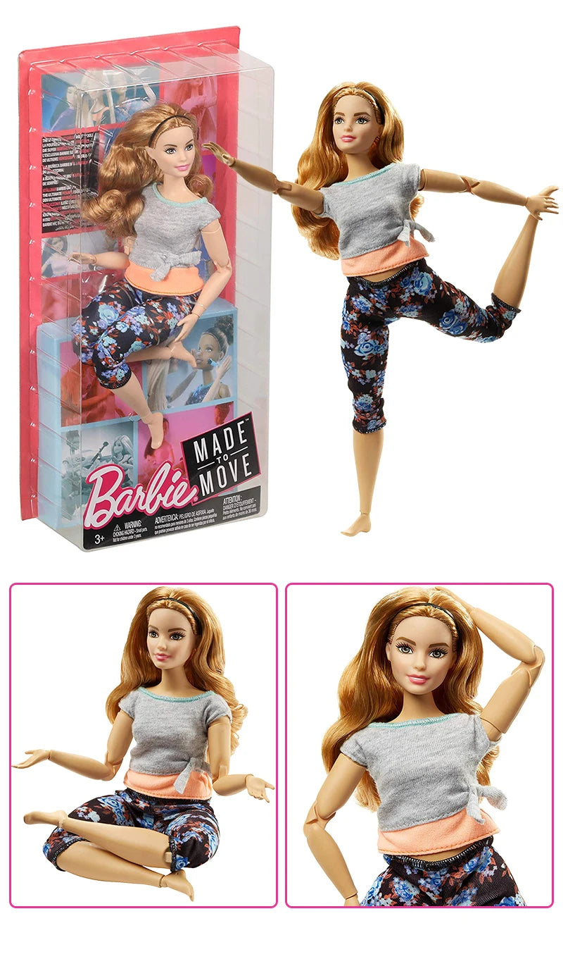 Barbie Dolls Made To Move 22 Joints Articulated