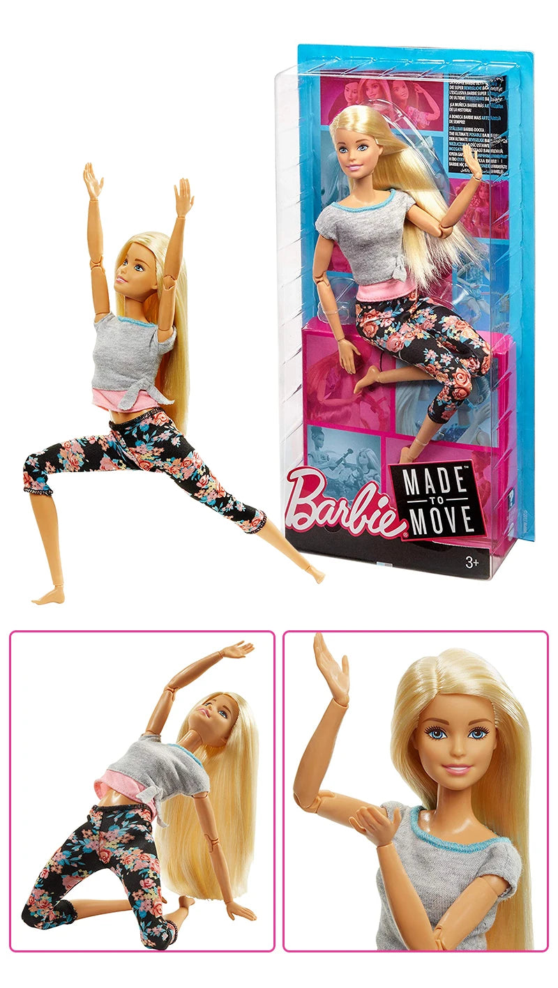 Barbie Dolls Made To Move 22 Joints Articulated