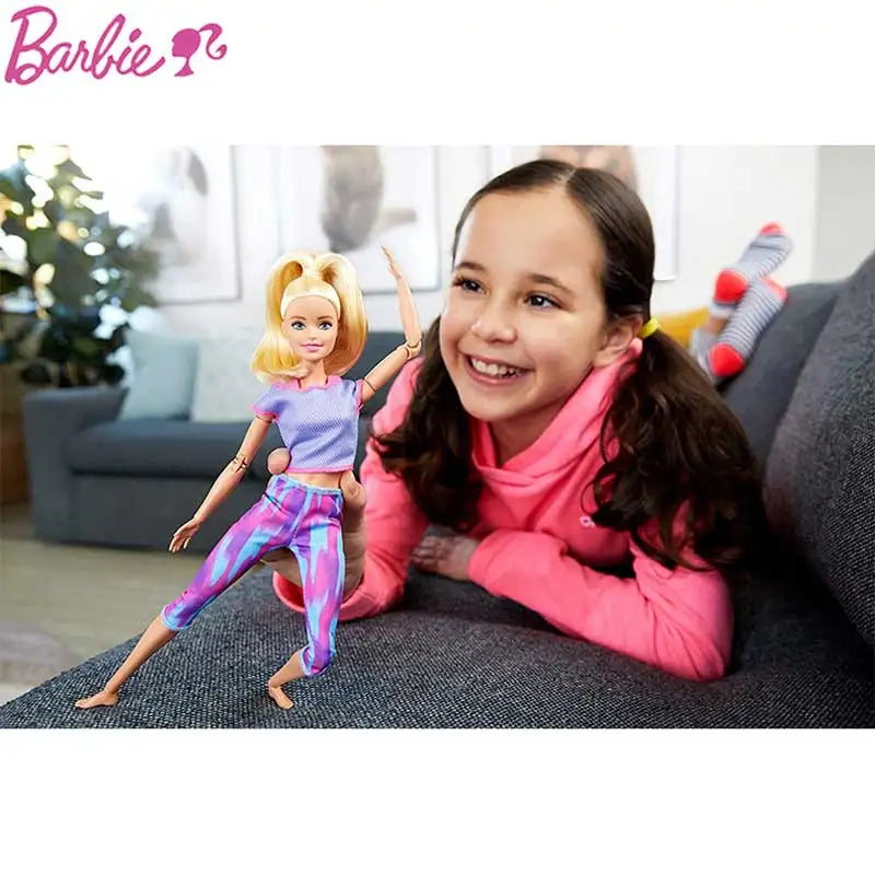 Barbie fitness exercise combination multi-joint movable yoga doll