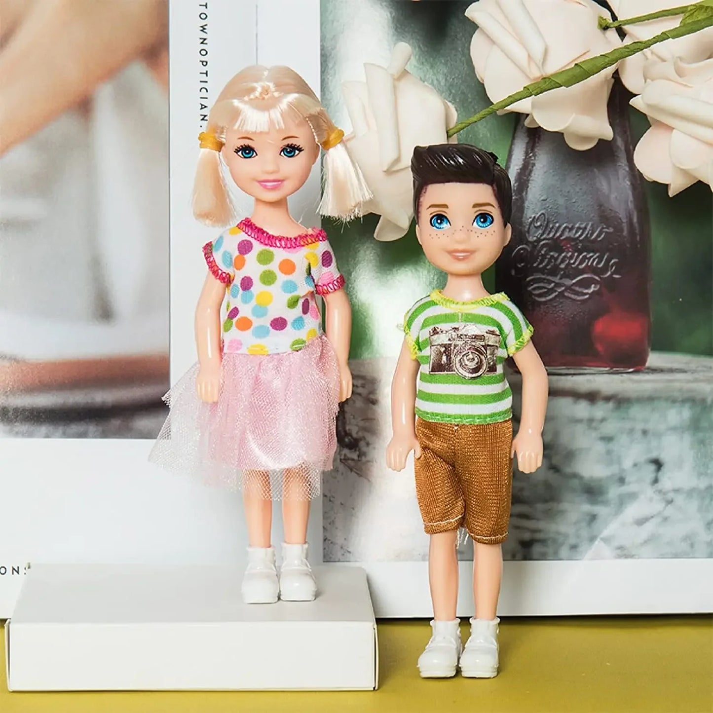 5 Inch Mini Kelly & Chelsea Doll collection