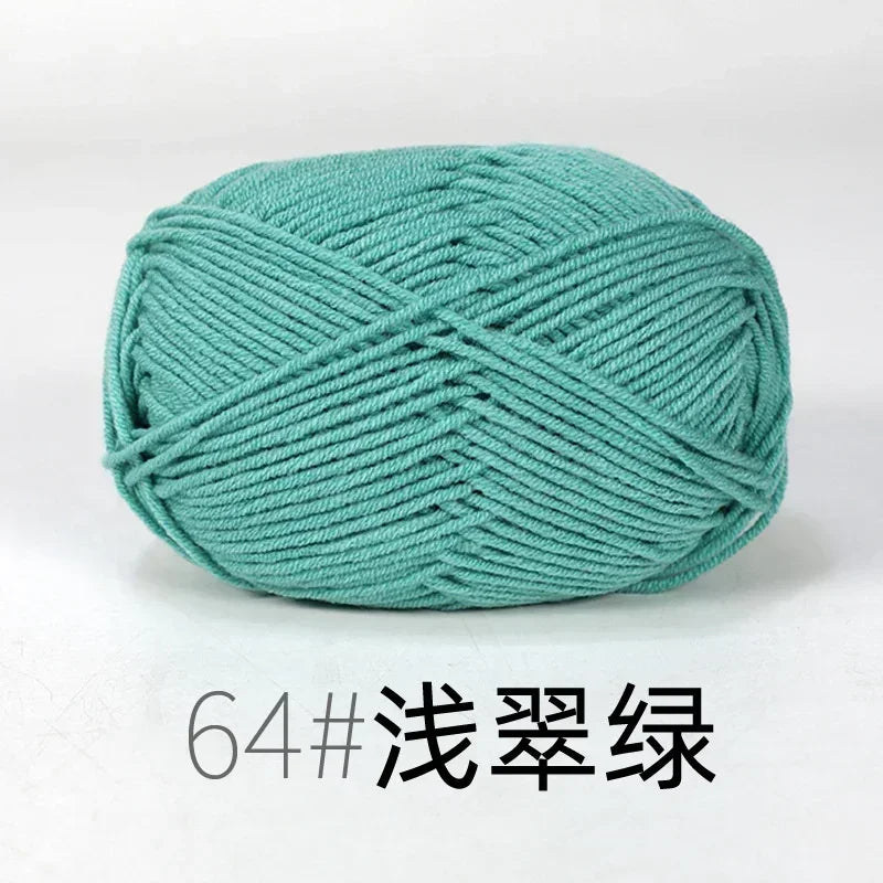 Milk Cotton Yarn 50 Grams/Ball for Knitting