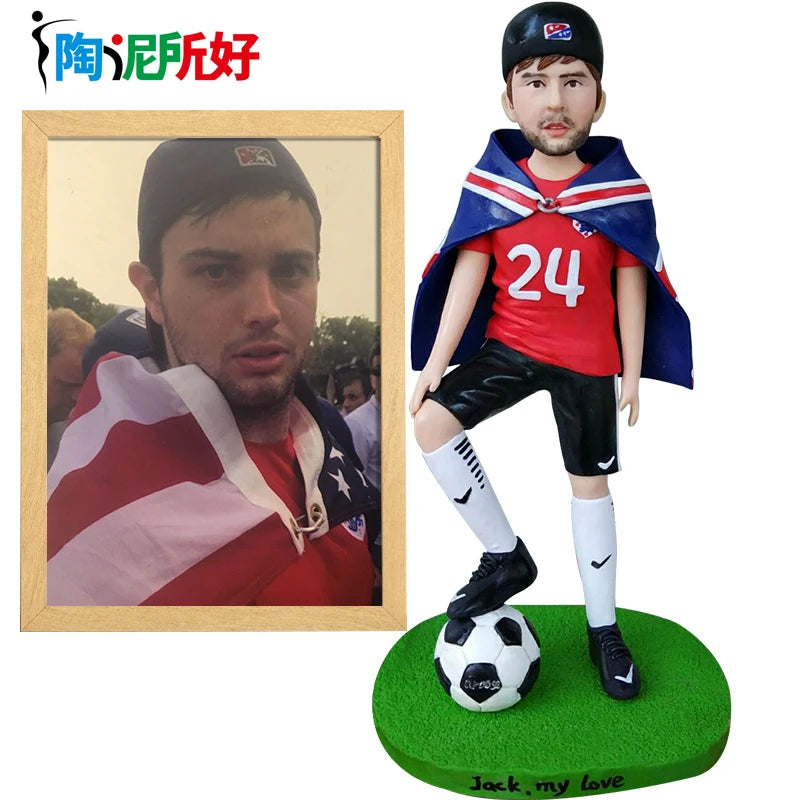 Clay Doll  Figurines Customized 3d Sculptures Figurines.
