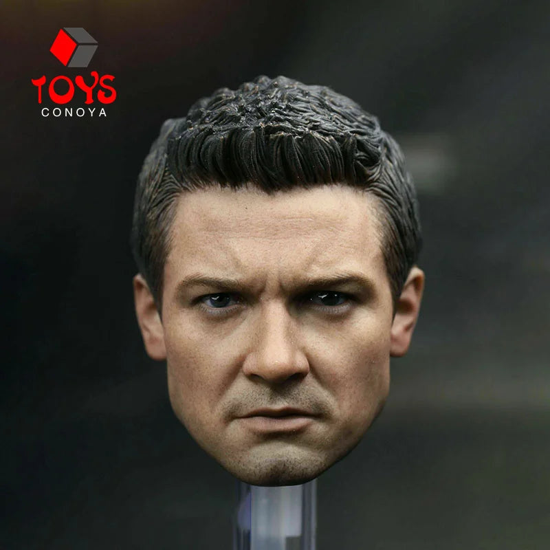 1/6 American Male Head Sculpture Arnold Negan Cruise Jason Star Head Sculpt for 12" TBL Action Figure Doll