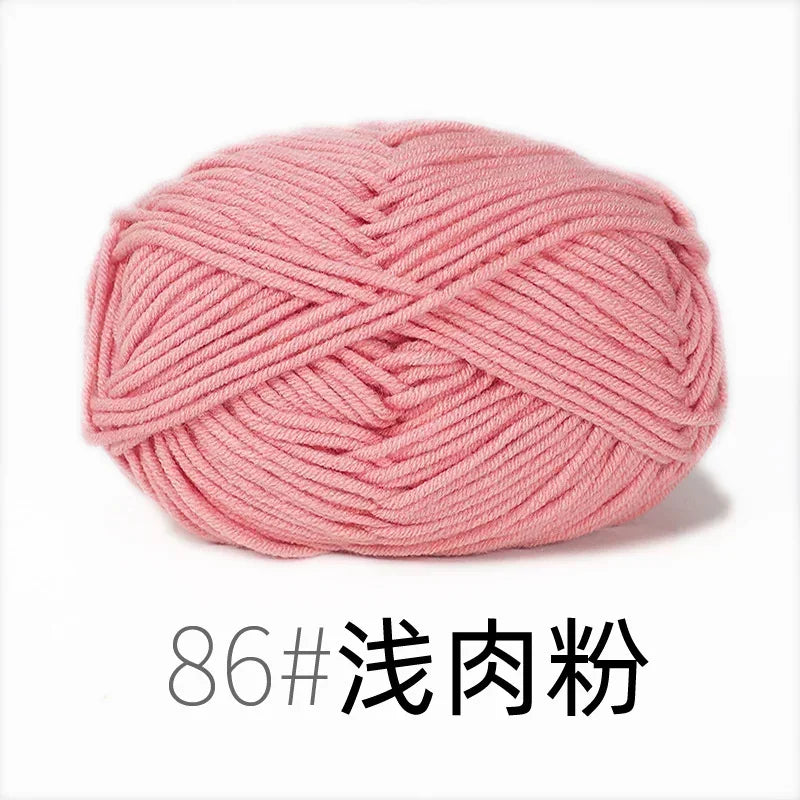 Milk Cotton Yarn 50 Grams/Ball for Knitting