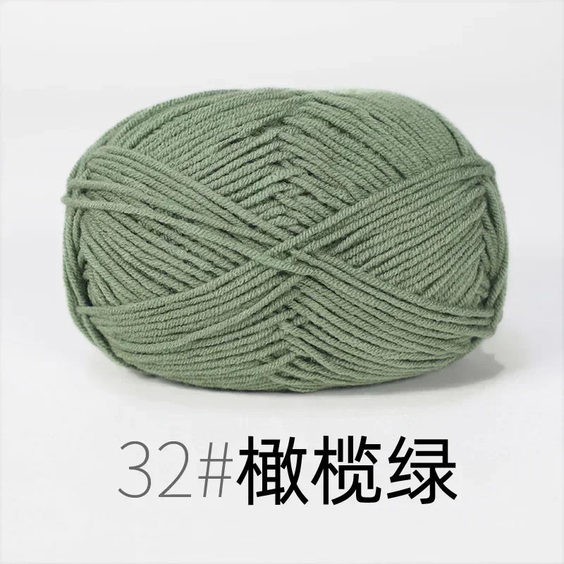 Milk Cotton Yarn 50 Grams/Ball for Knitting