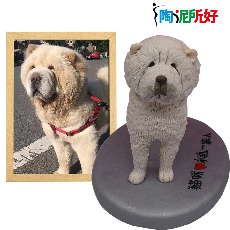 Clay Doll  Figurines Customized 3d Sculptures Figurines.
