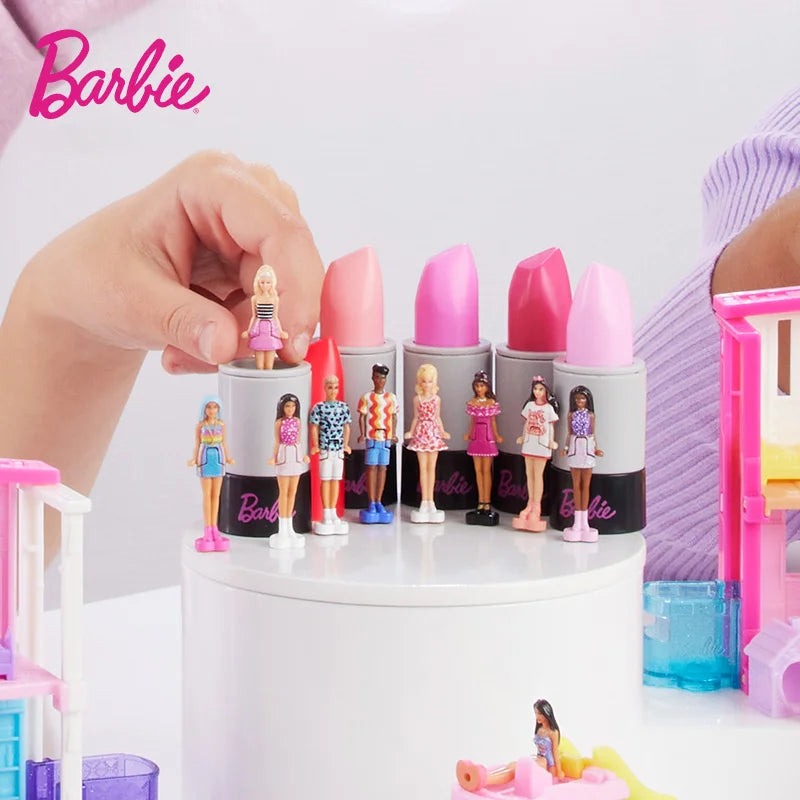 2024 Barbie Doll Miniature Barbie land Lipstick Mystery Surprise Mysterious Box Dolls